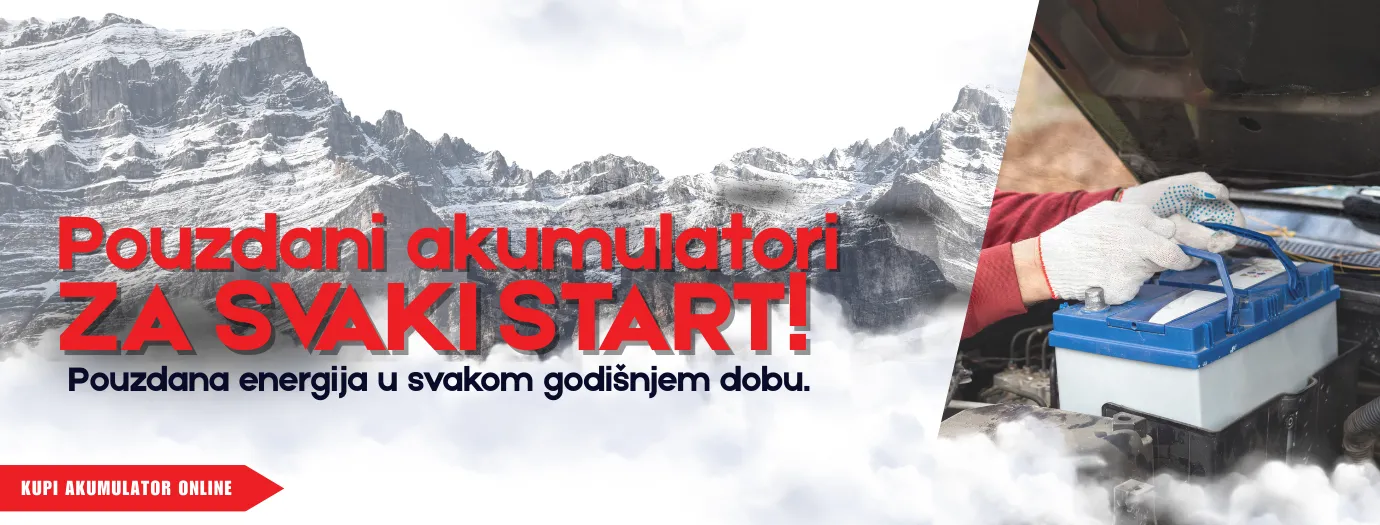Pouzdani akumulatori za svaki start!