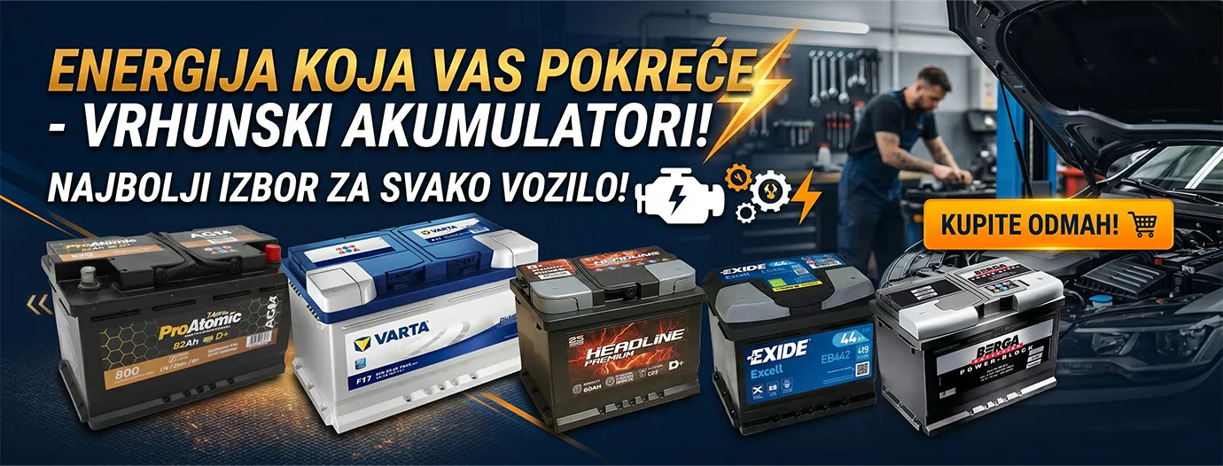  Akumulatori poznatih brendova