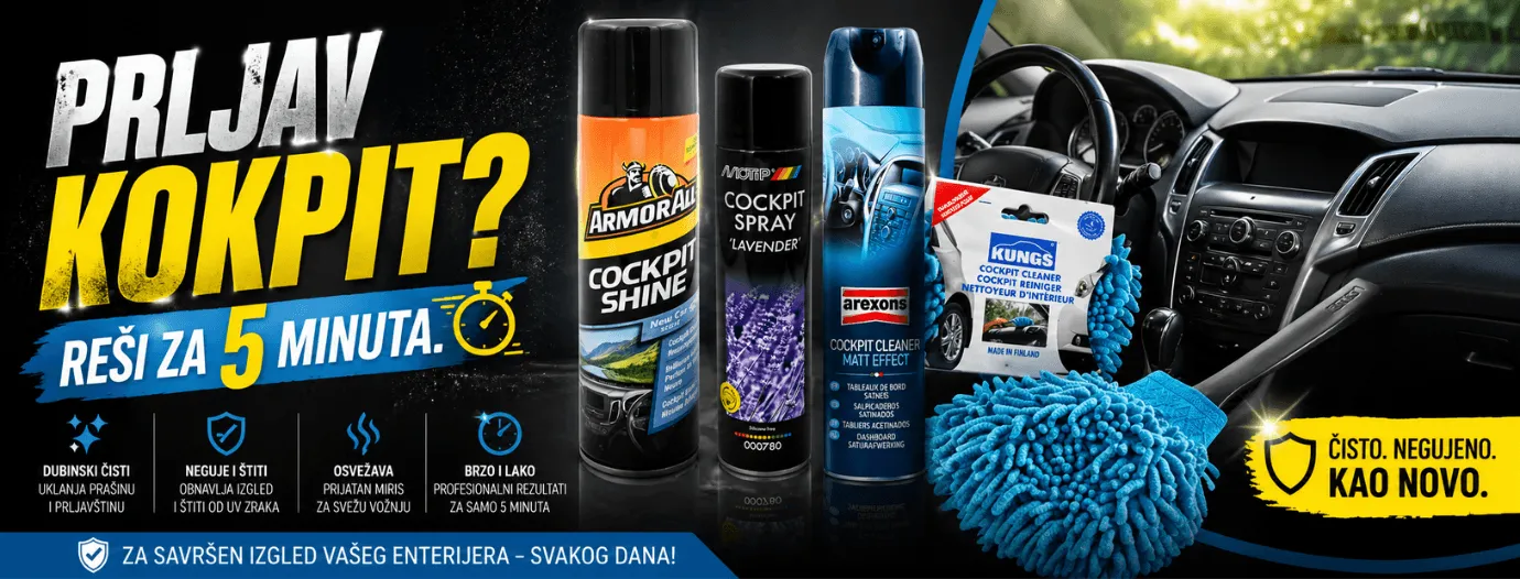Čišćenje i nega kokpita