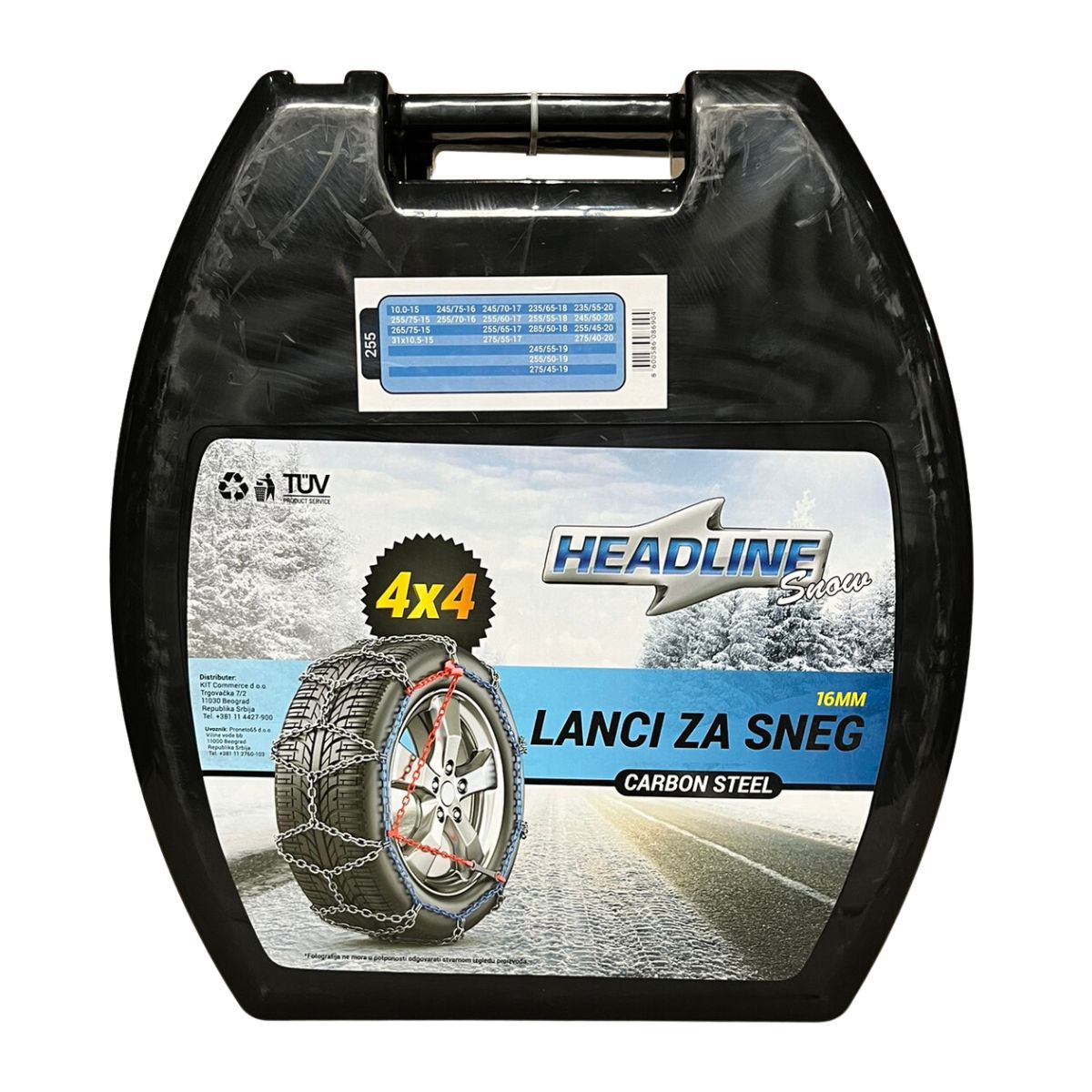 LANCI ZA SNEG GT 255 4WD4X4 ( 16111 ) HEADLINE 