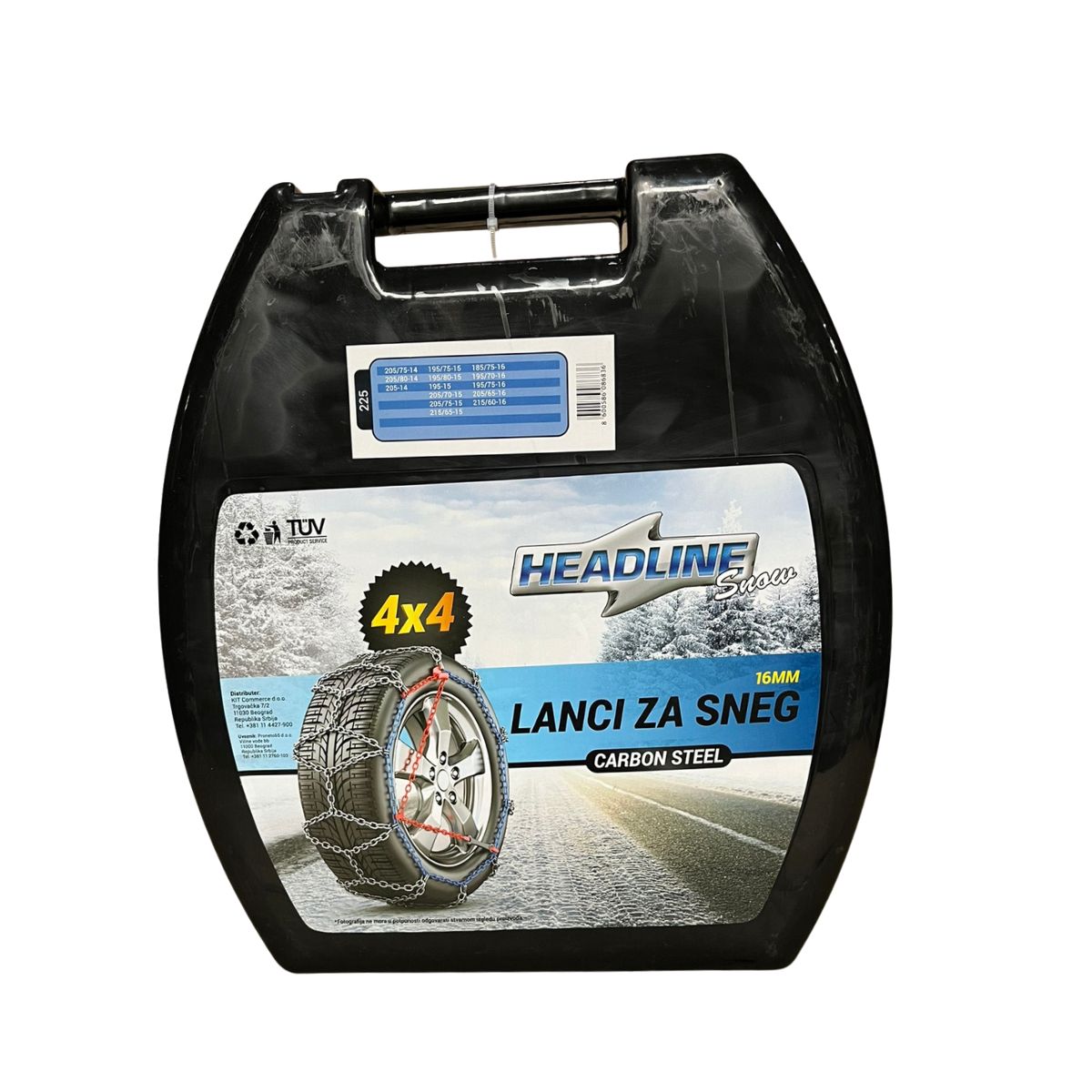 LANCI ZA SNEG GT 225 4WD 9866 4X4 (  16105 9866 ) HEADLINE 