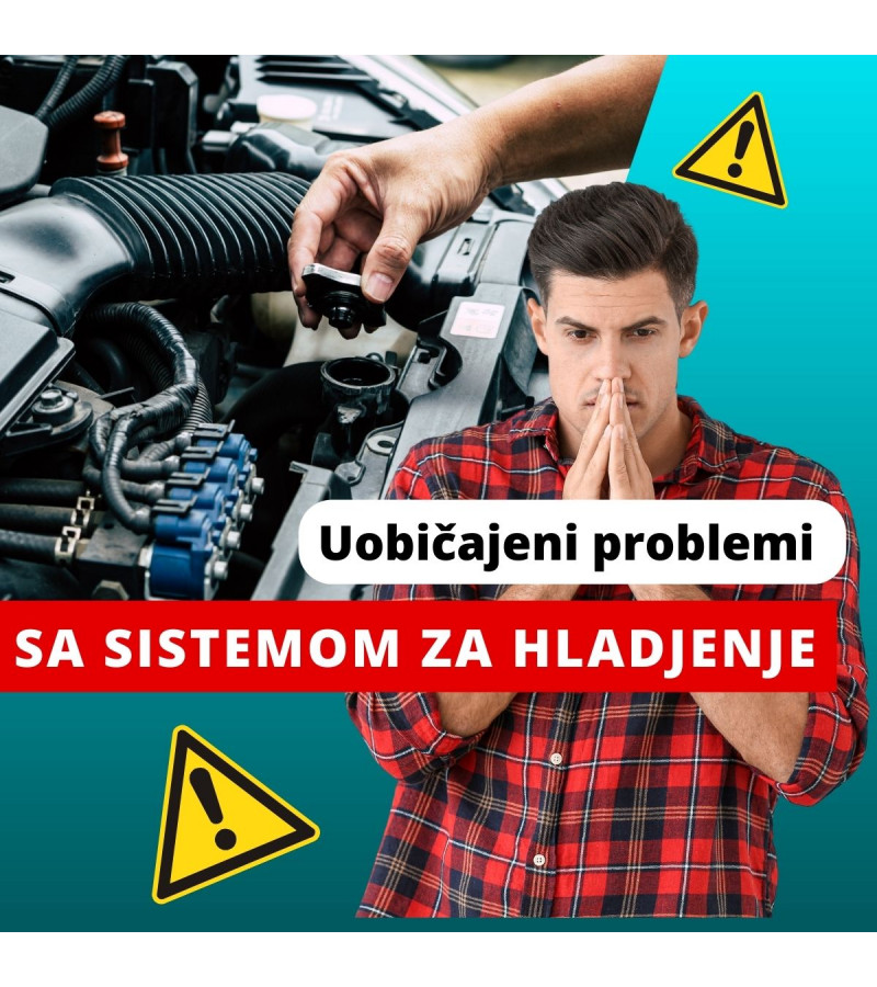 Uobičajeni problemi sa sistemom za hladjenje