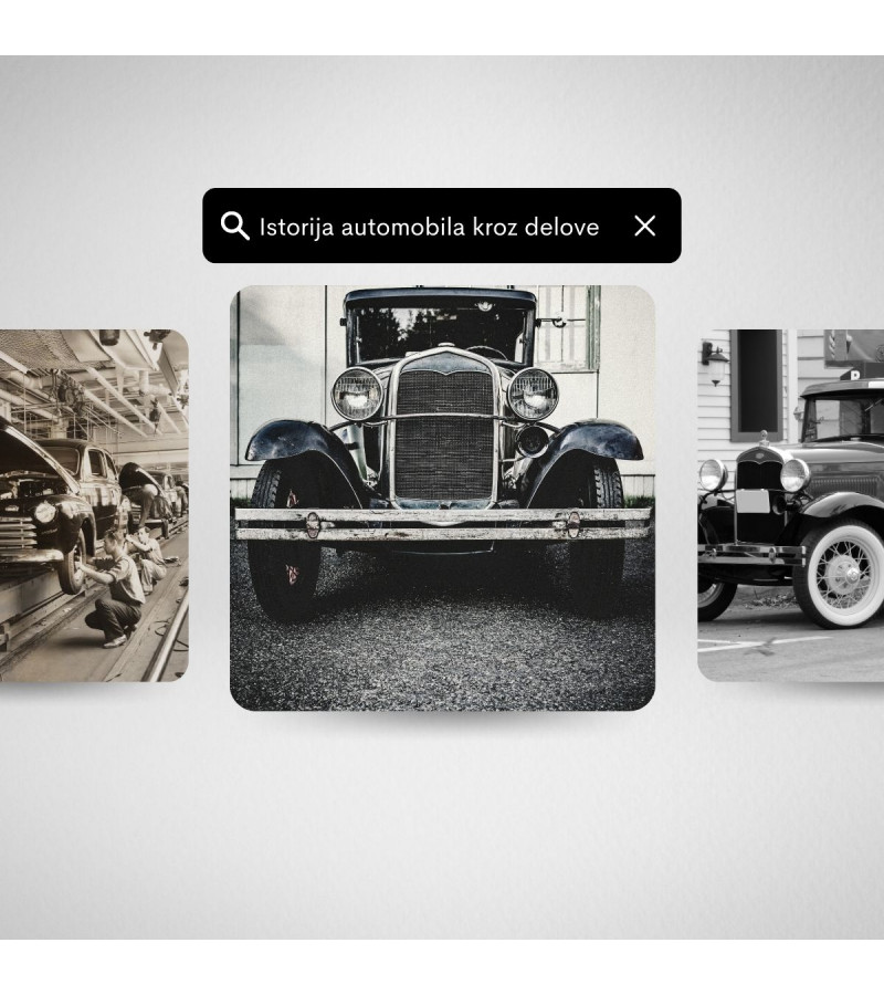 Istorija automobila kroz delove
