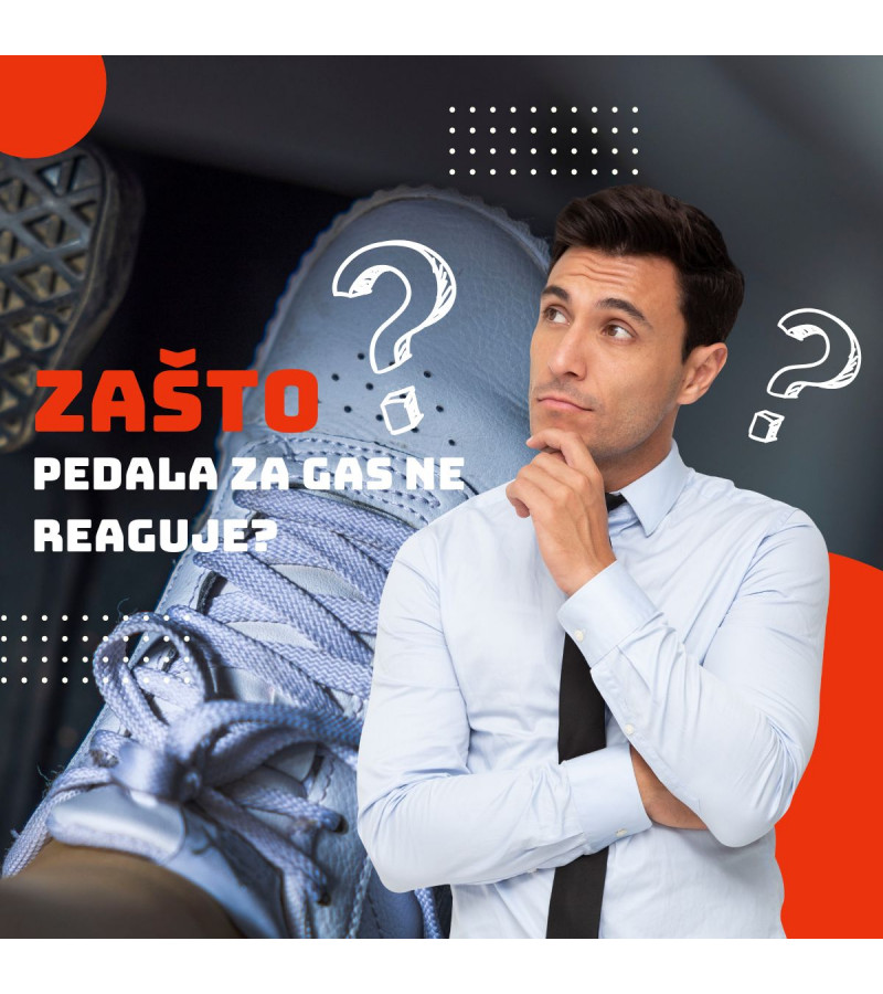 Zašto pedala za gas ne reaguje?