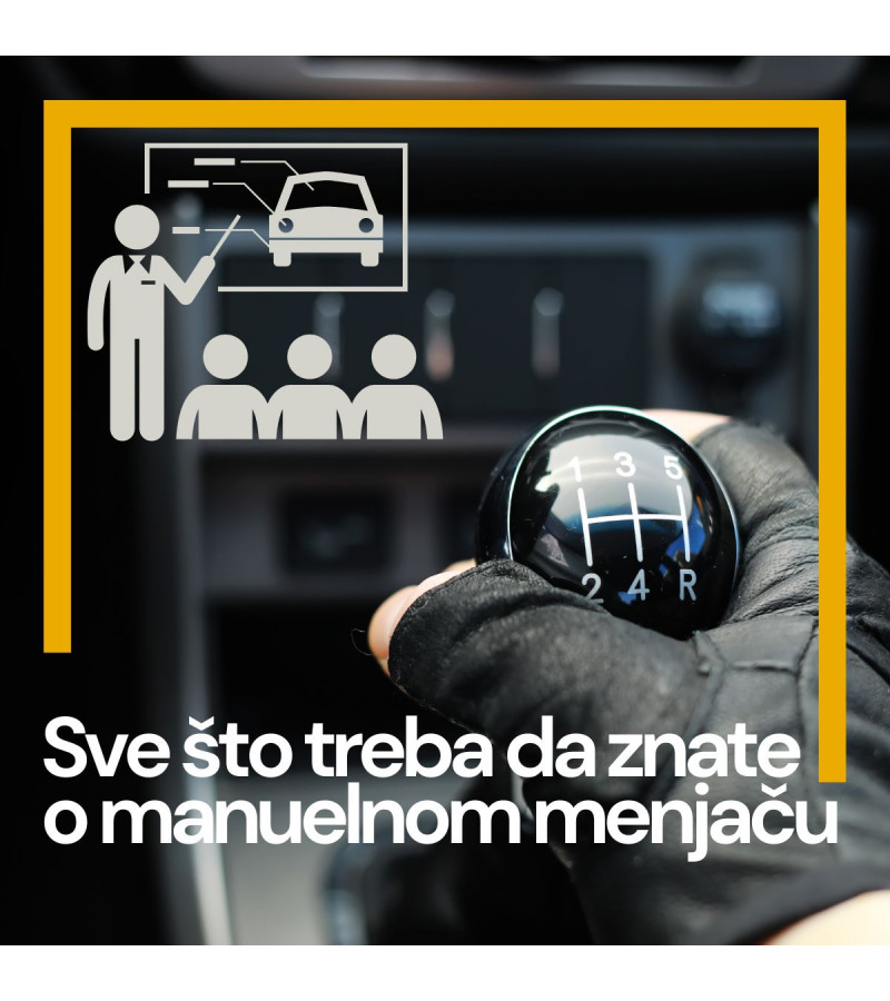 Sve što treba da znate o manuelnom menjaču