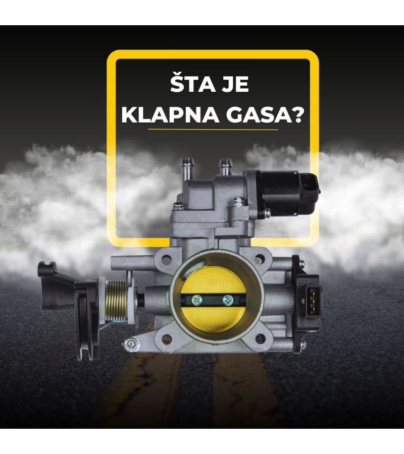 Šta je klapna gasa i zašto je ključna za rad motora?
