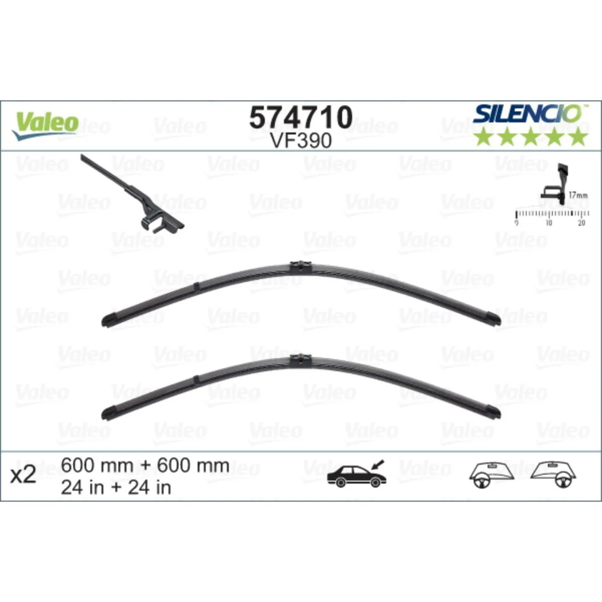 METL 574710 ( VM390 3397009053 3397009054 ) VALEO 