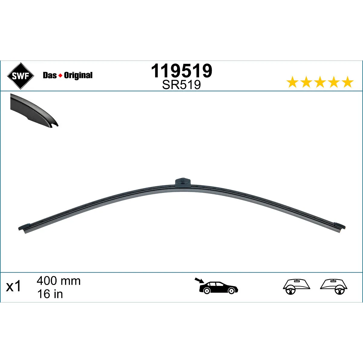 METL ZAD 119519 ( 3397008057 ) A6 AVANT 12- 