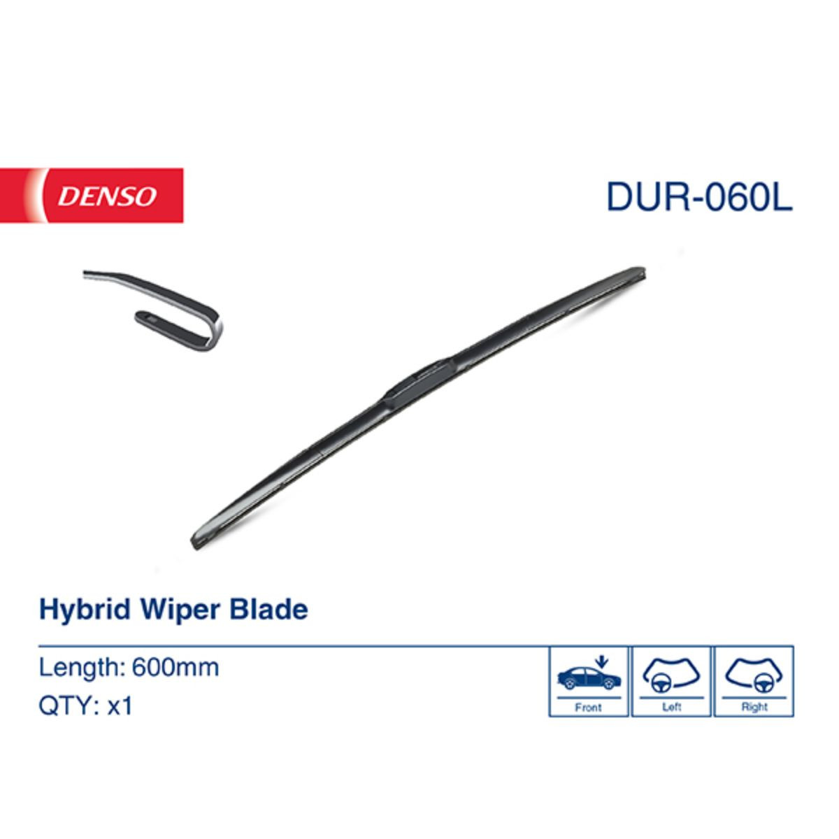METLICE HYBRID DUR-060L ( 116183 VM132 574732 ) DENSO 