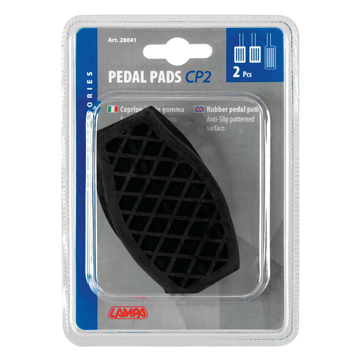 GUMA PEDALE 28041 ALFA MITO 08> GRANDE PUNTO 05> ,500L 12> LAMPA 