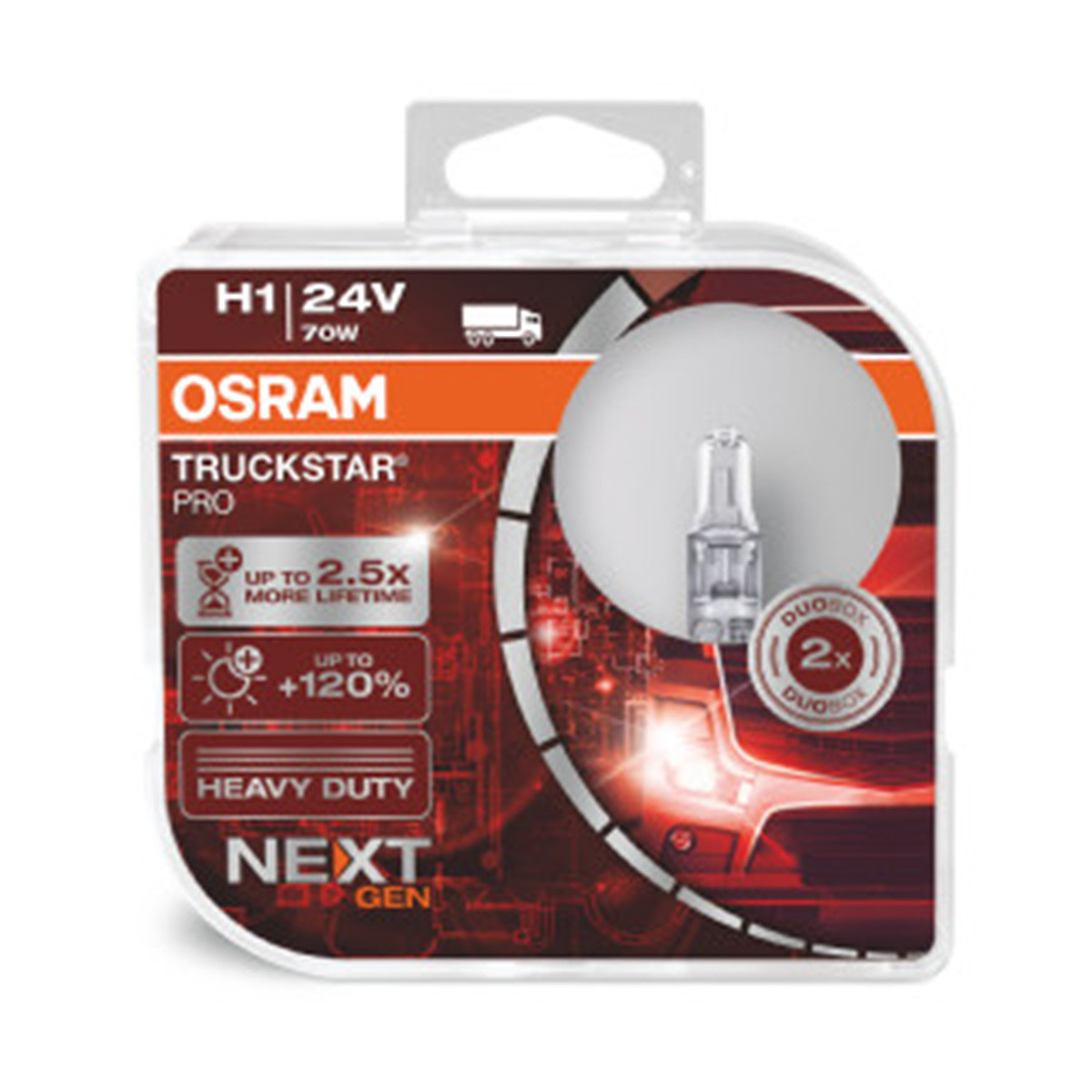 SIJAL PAR 24/ H1 64155TSP-HCB 70W P14.5S 2BOX OSRAM 
