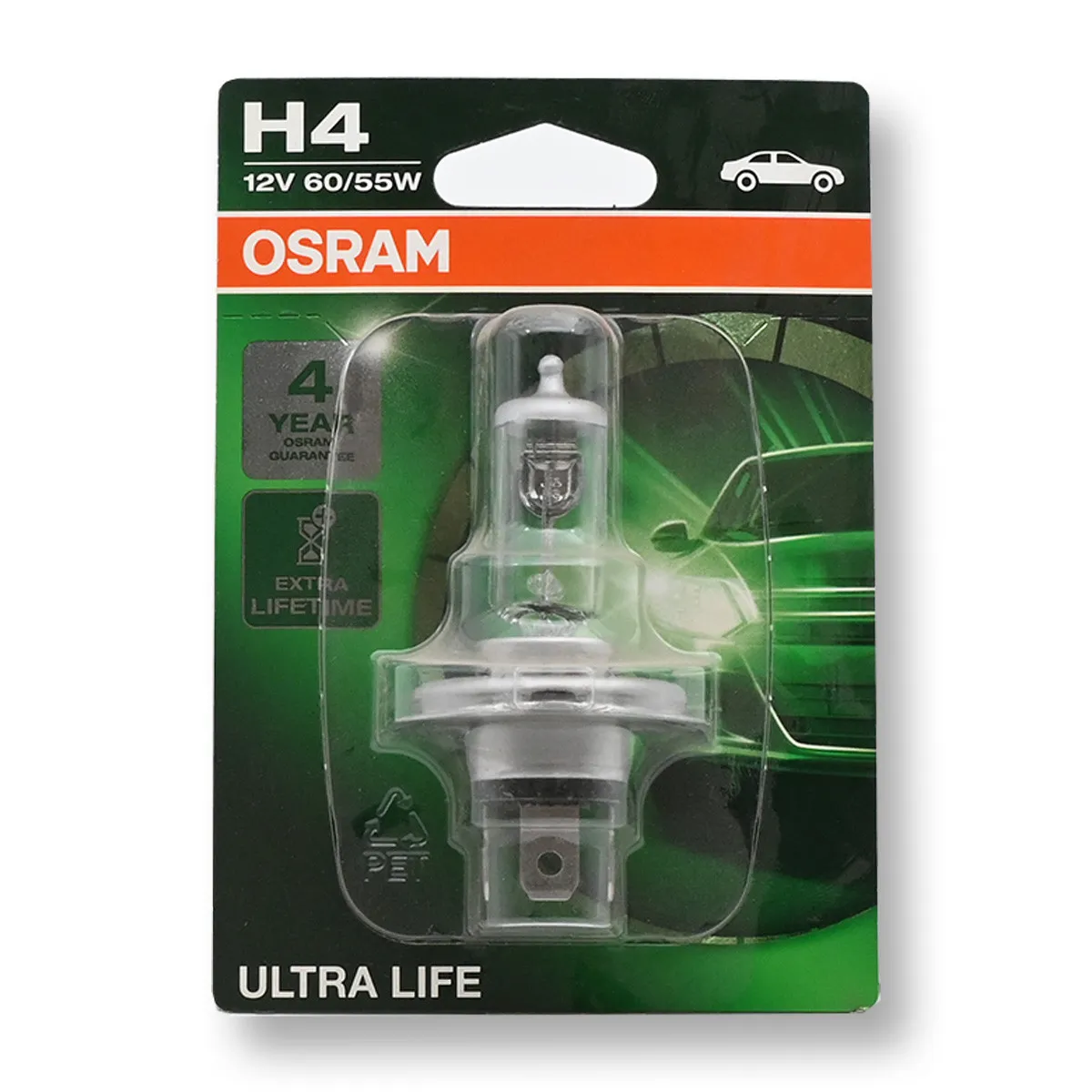 SIJAL 12/ H4 64193ULT-1BL=01B 60/55W P43t BLI1 OSRAM 