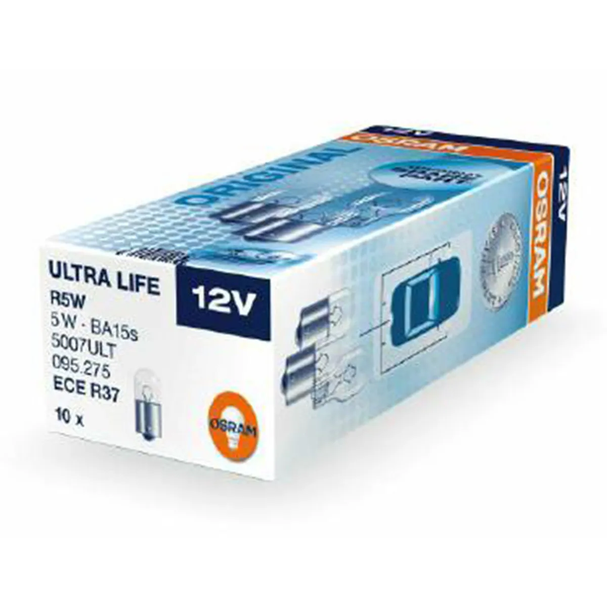 SIJAL 12/ R5W 5007ULT 5W BA15S UNV1 OSRAM 