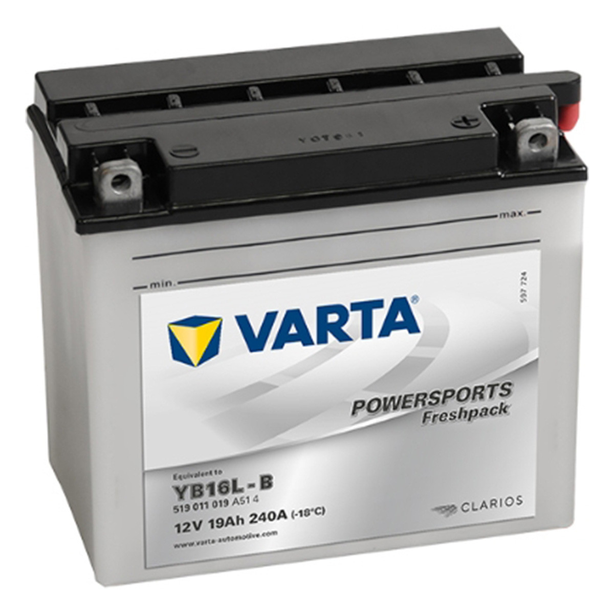 AKUM VARTA MOTO FP 12V19AH D+ YB16L-B 