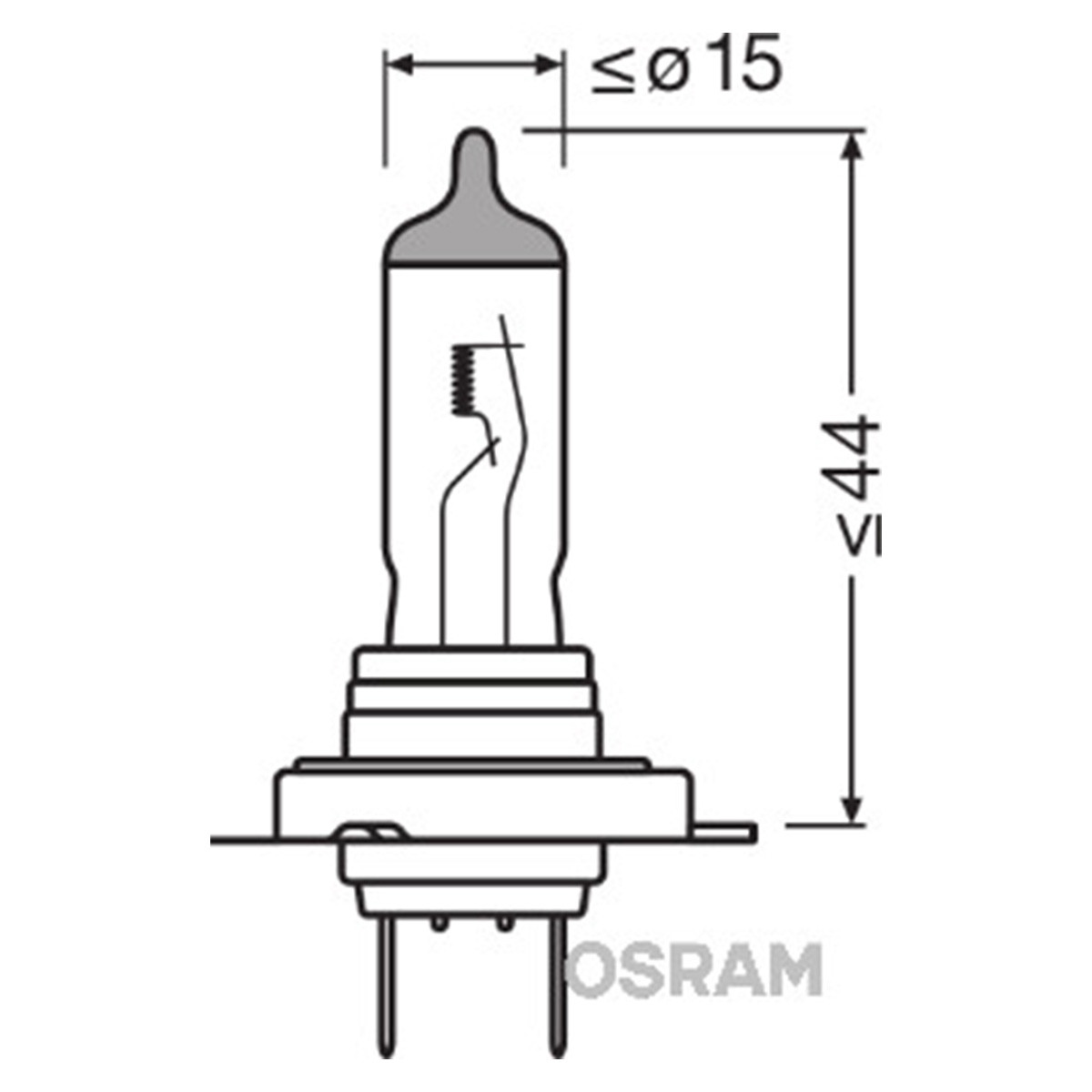 SIJAL MOTO 12/ H7 64210XR-01B 55W PX26D BLI1 OSRAM 