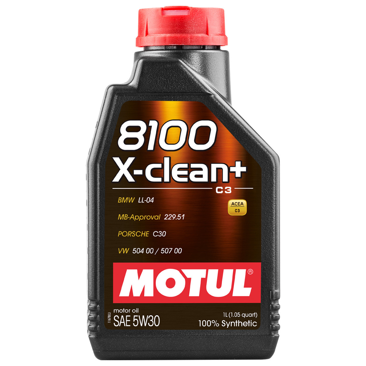 MOTUL 8100 X-CLEAN EFE C2/C3 5W30 1/1 