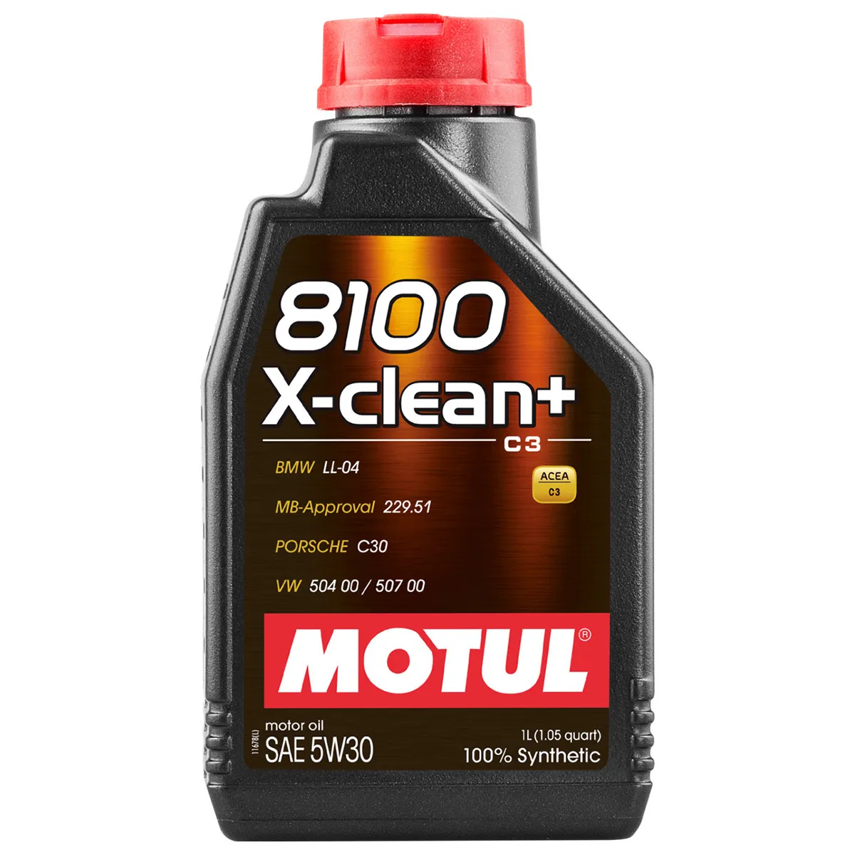 MOTUL 8100 X-CLEAN EFE C2/C3 5W30 1/1 