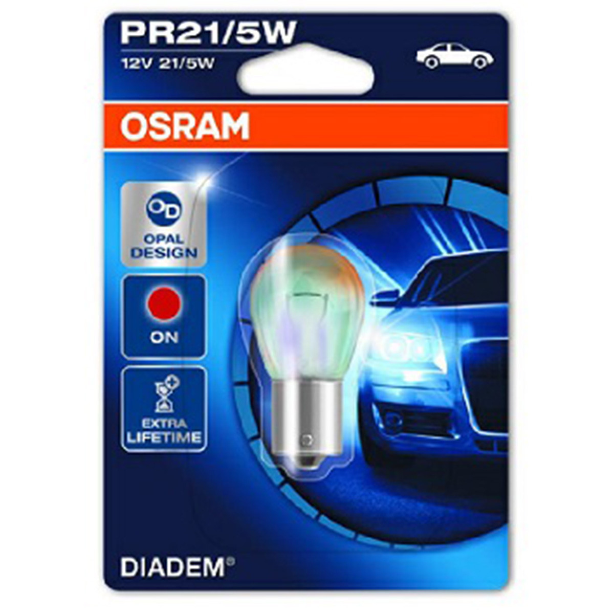 SIJAL 12/ P21/5W 7538LDR-01B 21/5W BAW15D BLI1 OSRAM 