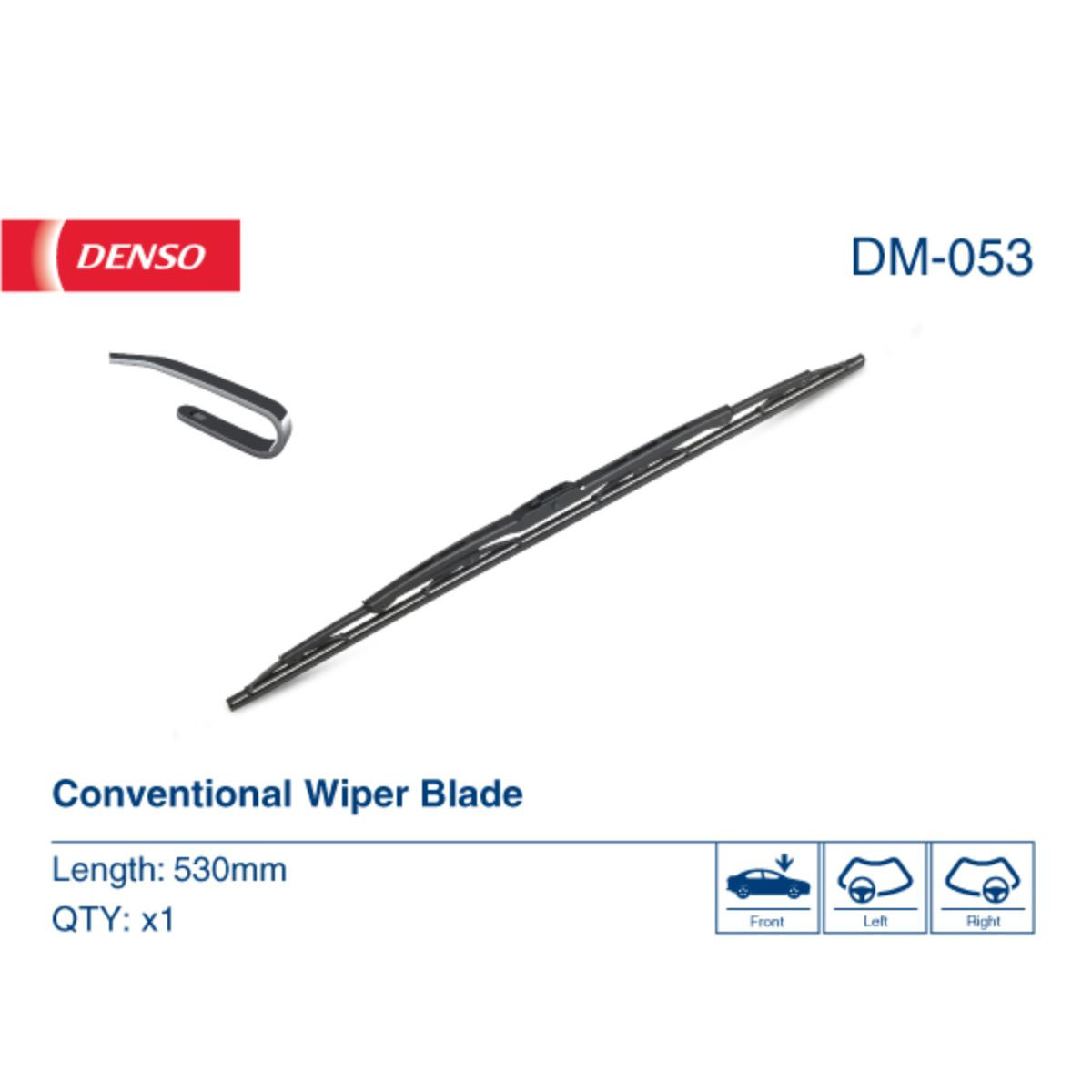 METLICE DM-053 ( 116114 C53 V53 ) 53CM  DENSO 