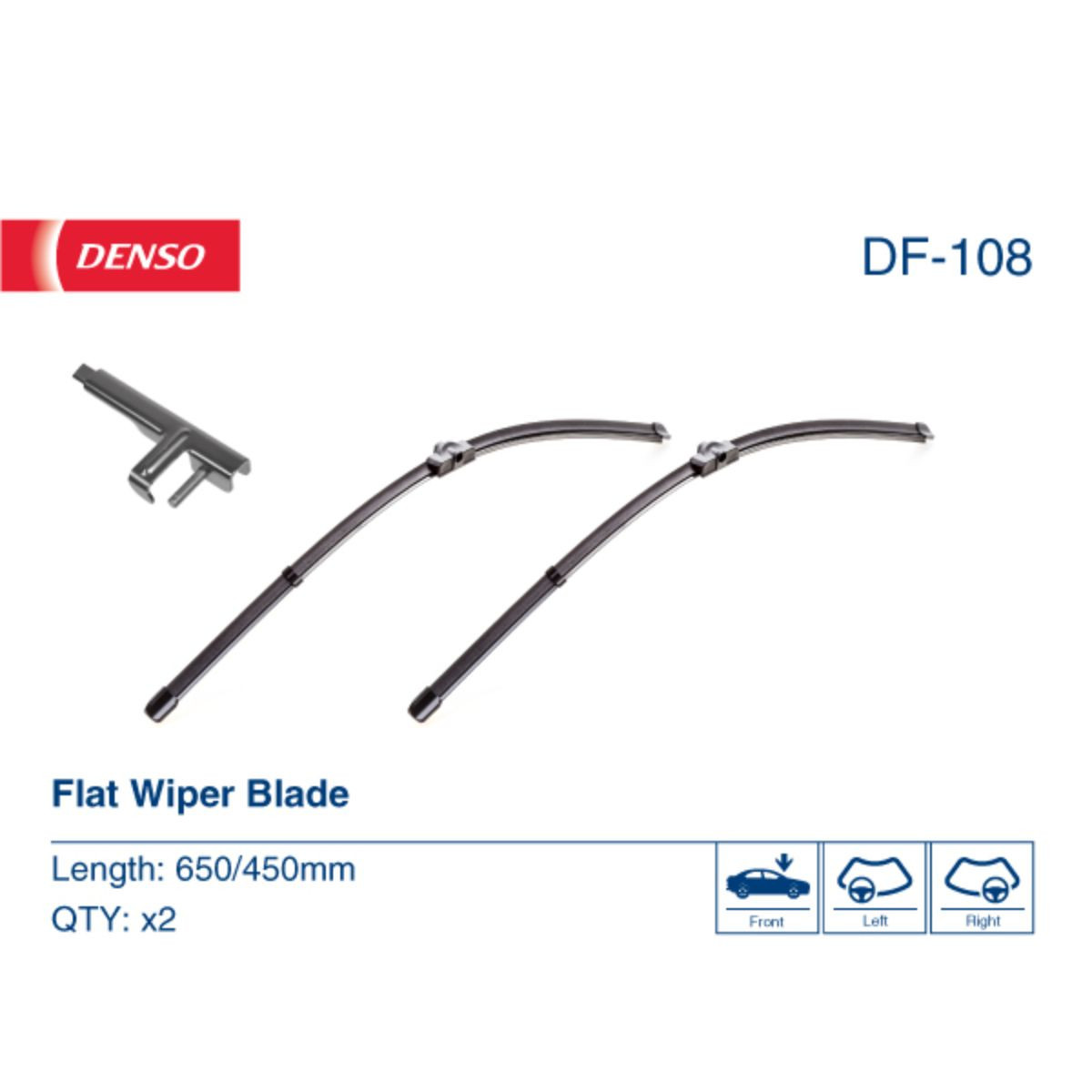 METLICE FLAT DF-108 ( 119274 ) 650/450 BMW 5 10- DENSO 