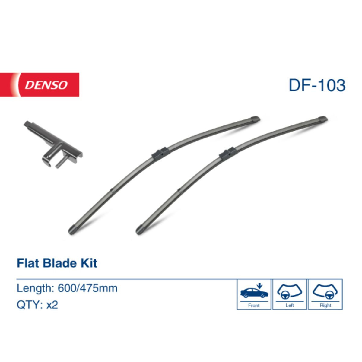 METLICE FLAT DF-103 ( 119355 ) 600/475 OCTAVIA 04- DENSO 