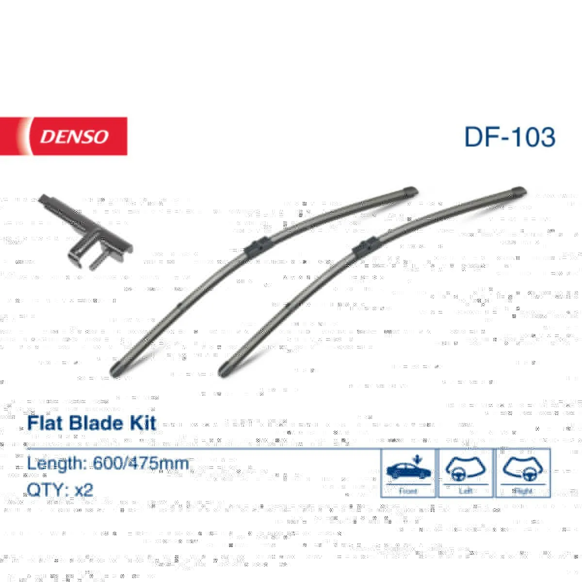 METLICE FLAT DF-103 ( 119355 ) 600/475 OCTAVIA 04- DENSO 