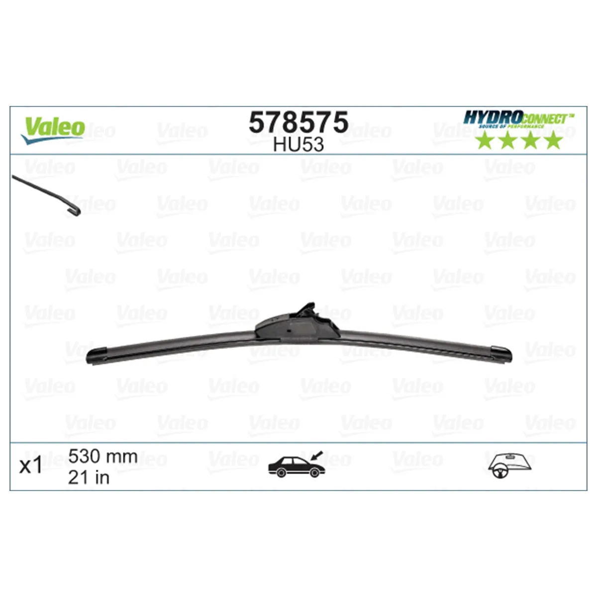 METL 578575 (  ) HYDROCONNECT 530MM VALEO 