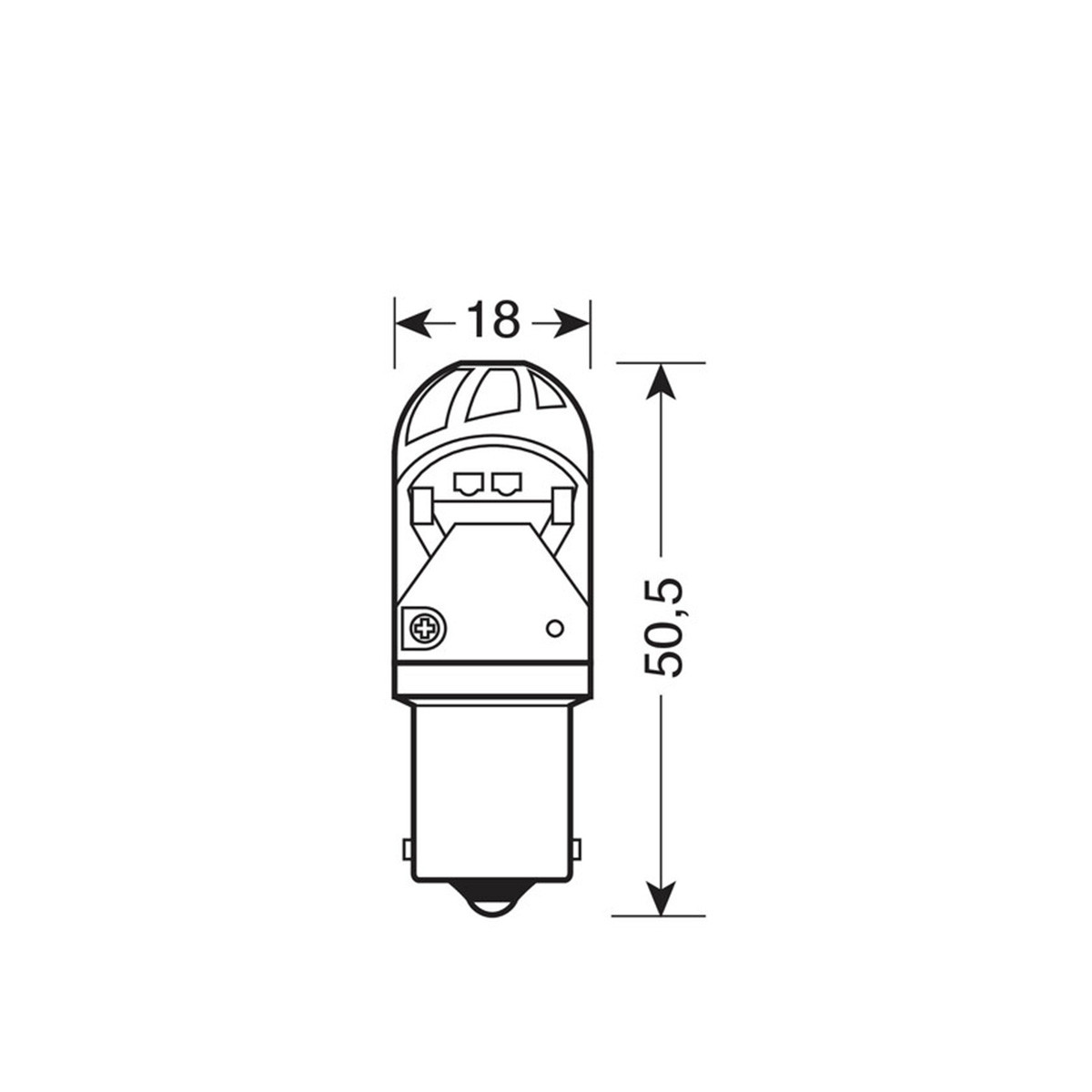 SIJ LED HP4 10-28V 21W 57891 MEGA LED  CRVENA LAMPA 
