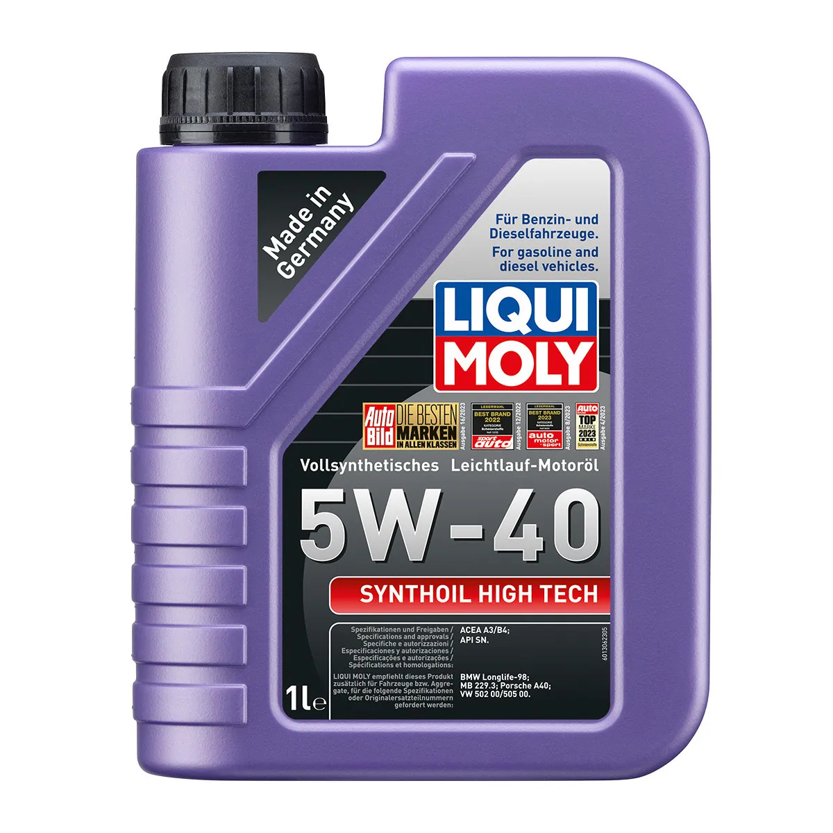SYNTHOL HIGH TECH 1855 ( 1306 ) 5W40 1/1 L.MOLY