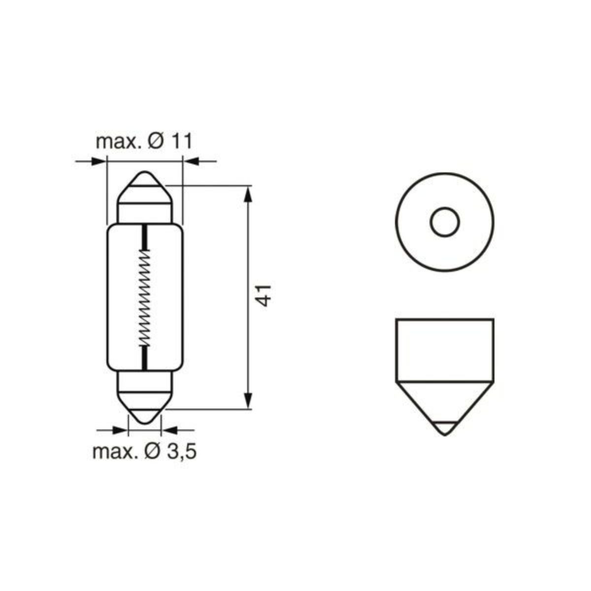 SIJ 12V 10W 1987302210 (  ) PURE LIGHT BOSCH 