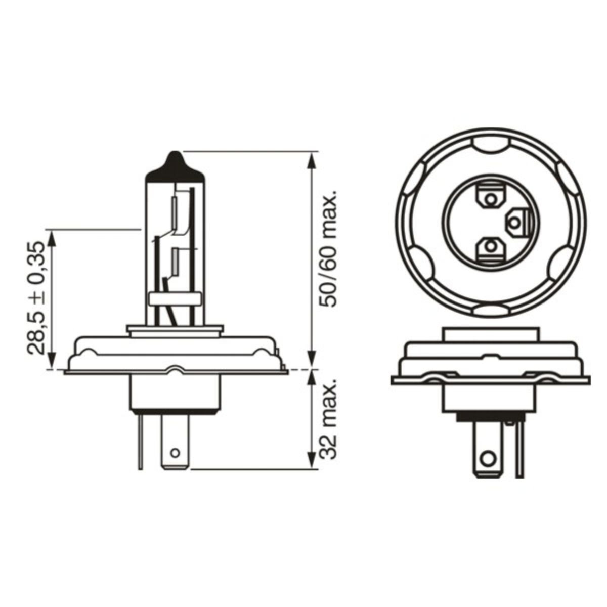 SIJ 12V R2H 1987302021 (  ) PURE LIGHT BOSCH 