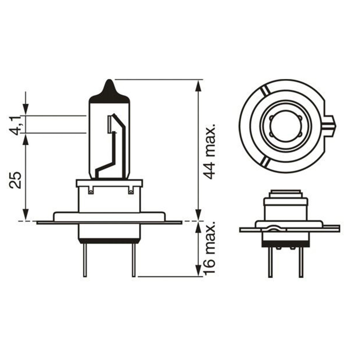 SIJ GAR 12V H7 +90 1987301075 (  ) X2 SIJALICE BOSCH 