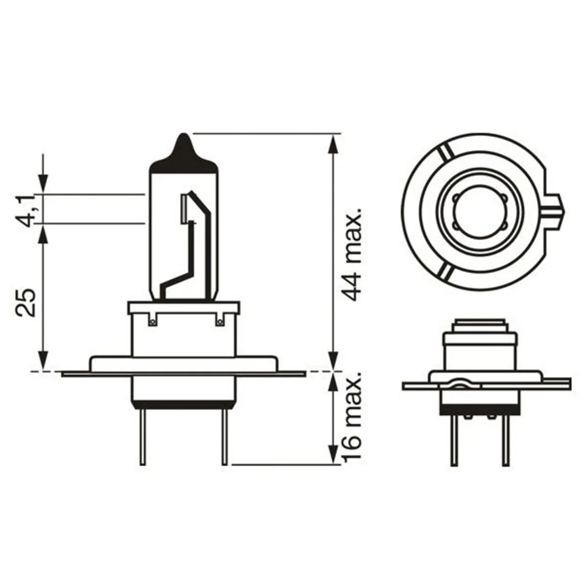 SIJ GAR 12V H7 +90 1987301075 (  ) X2 SIJALICE BOSCH 
