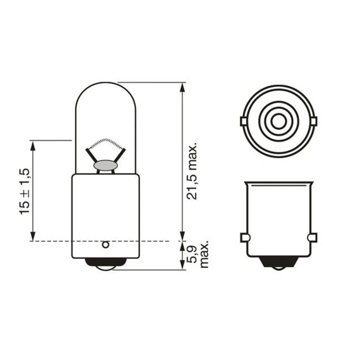 SIJ 12V T4W 1987301023 (  ) BLISTER X2 BOSCH 