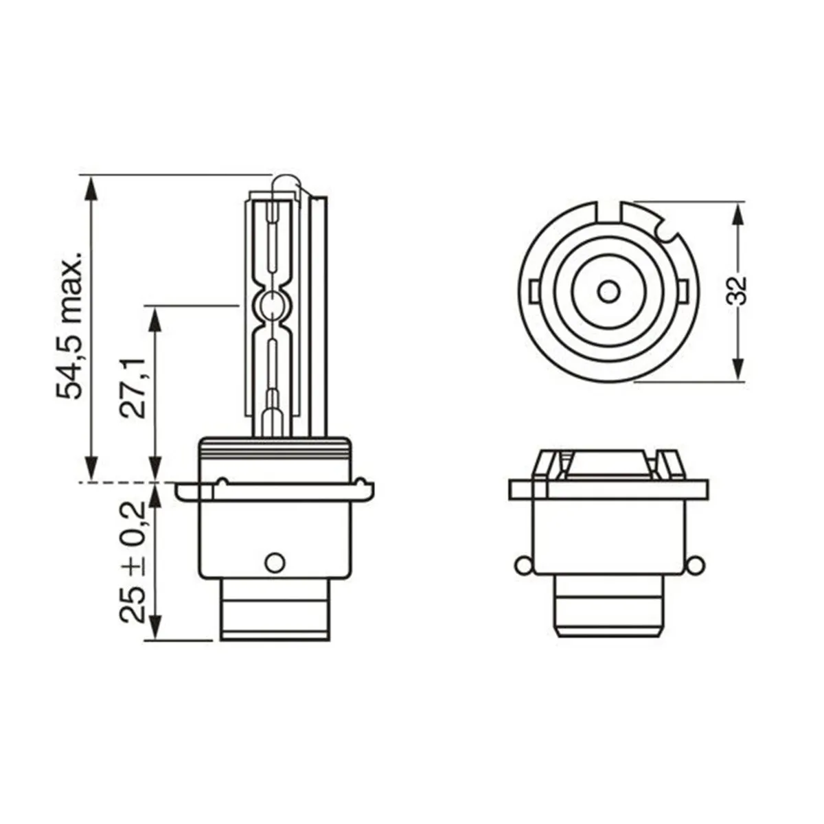 SIJ D2S 35W XENON 1987302904 (  ) BOSCH 