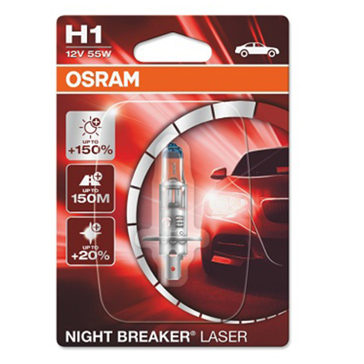 SIJAL 12/H1 64150NL-01B 55W  P14.5S BLI1   OSRAM 