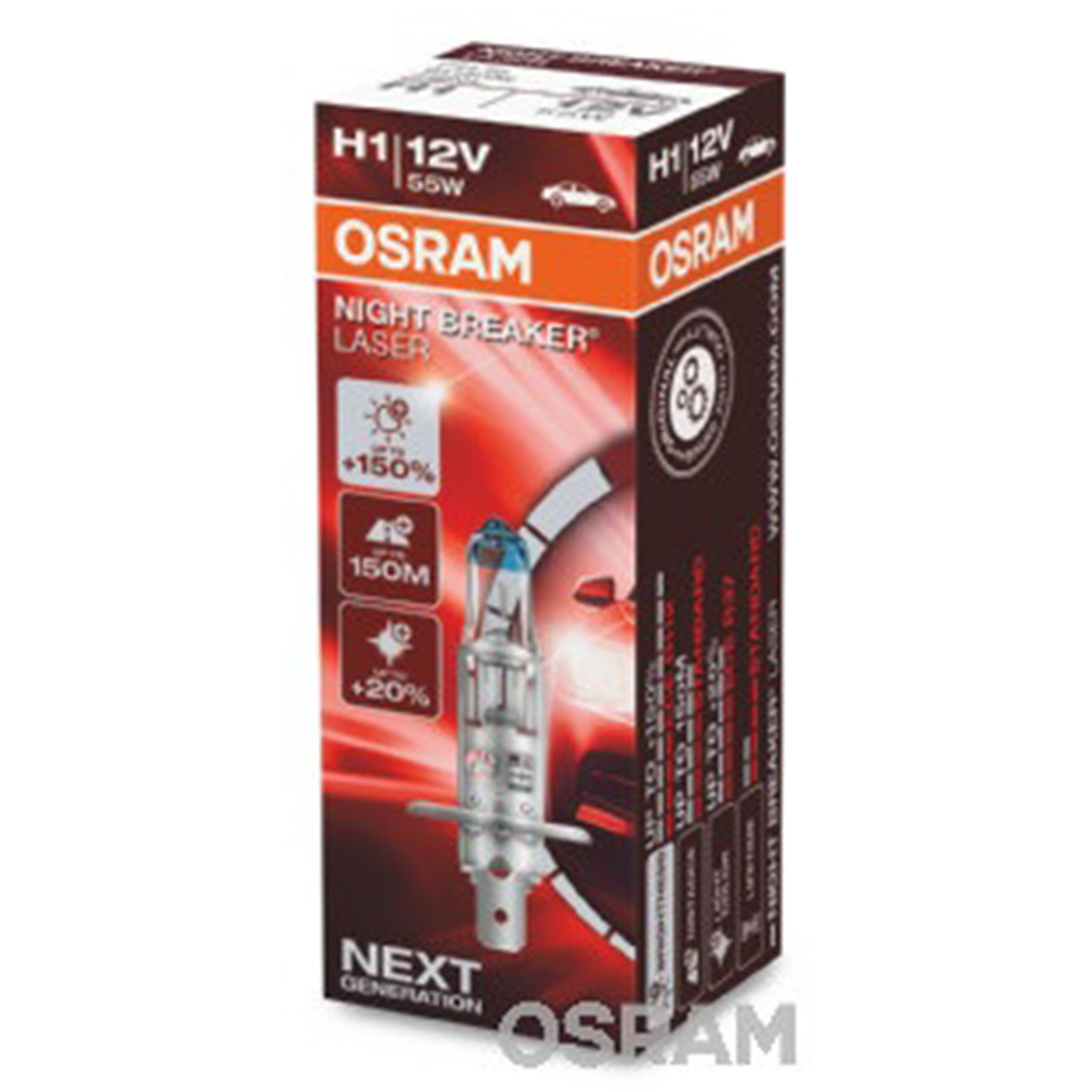 SIJAL 12/H1 64150NL 55W  P14.5S FS1   OSRAM 