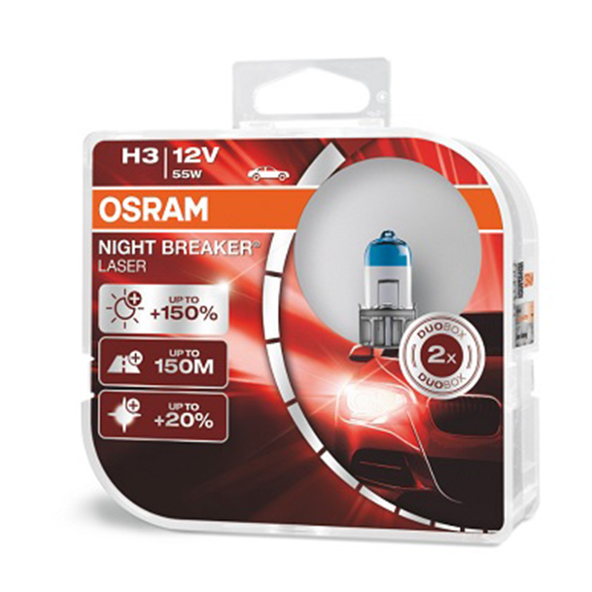 SIJAL 12/H3 64151NL-HCB 55W  PK22S HCB2BOX OSRAM 