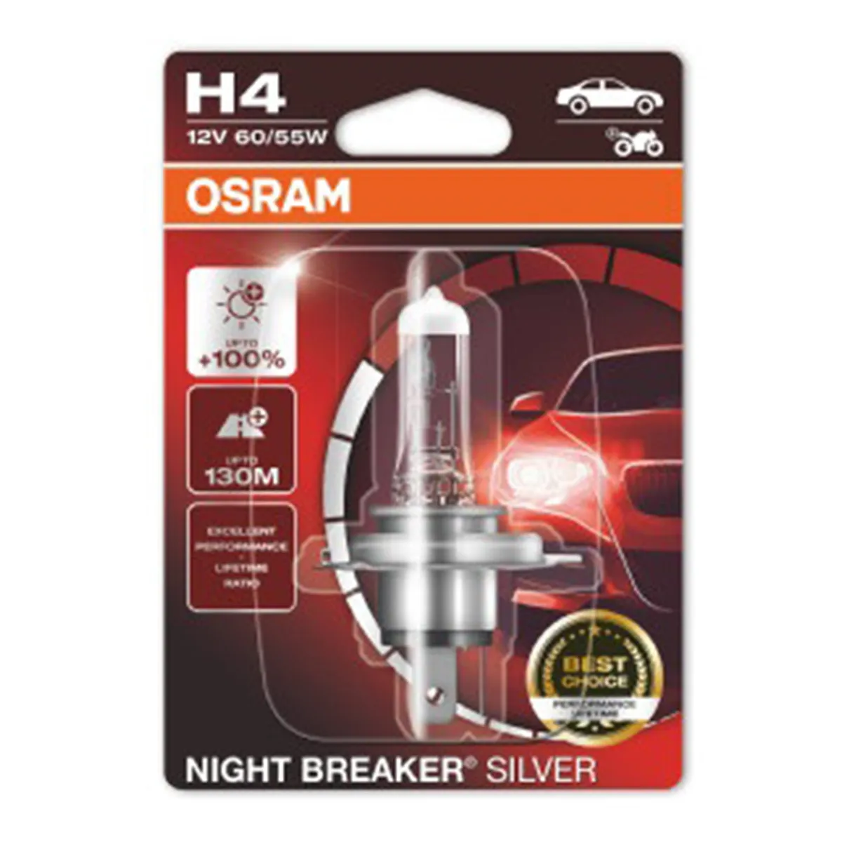 SIJAL 12/H4 64193NBS-01B 60/55W  P43T BLI1  OSRAM 