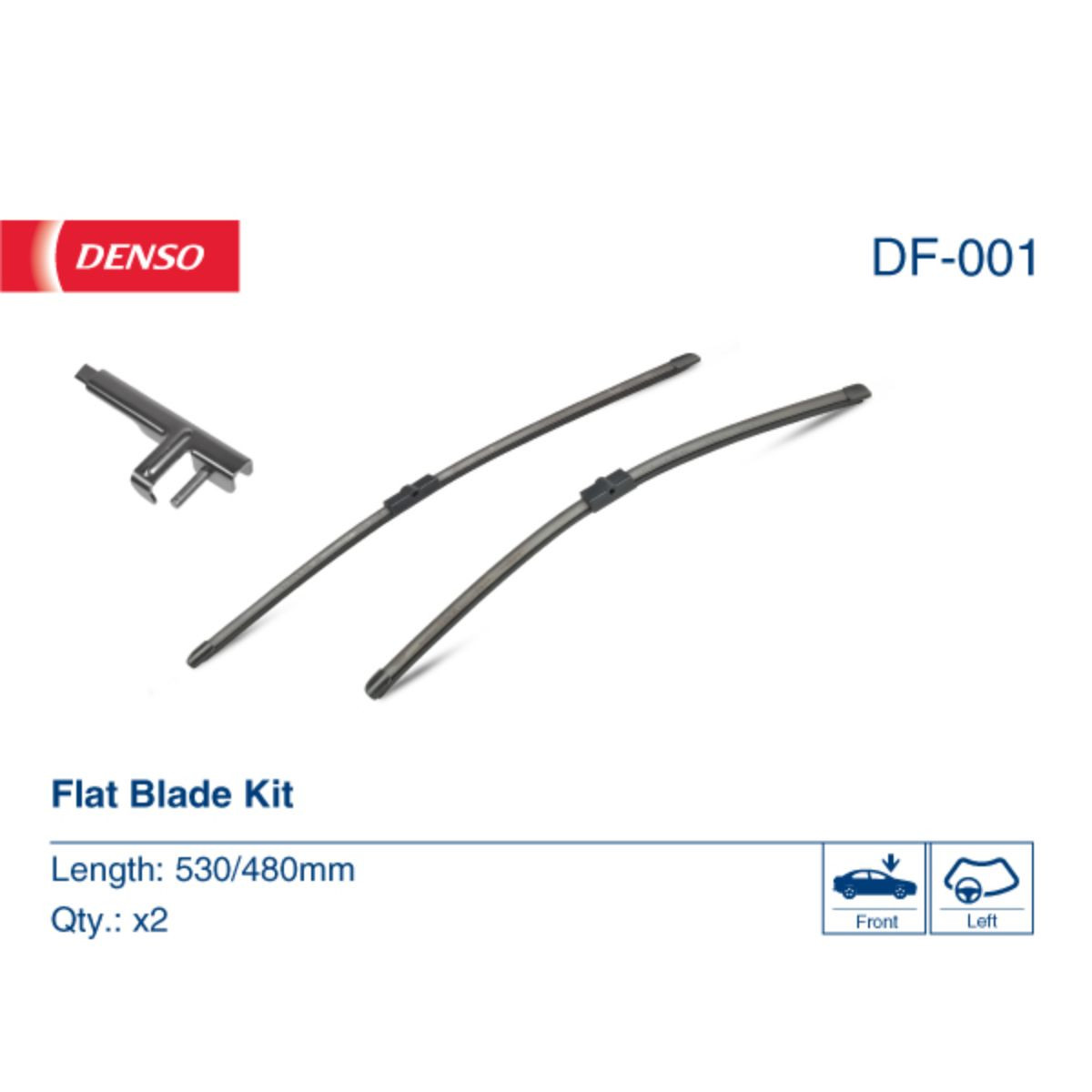 METLICE FLAT DF-001 ( 119319 574301 ) 530/475 MAZDA 3 03- DENSO 