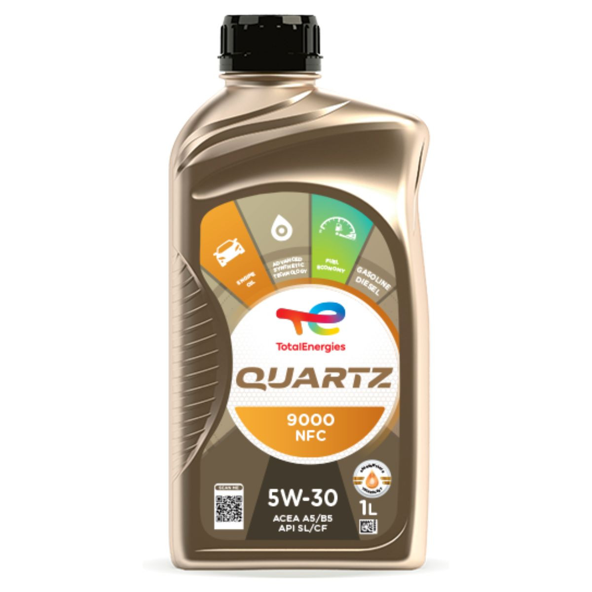 TOTAL Q9000 NFC 5W30 1/1 ( 12X ) 