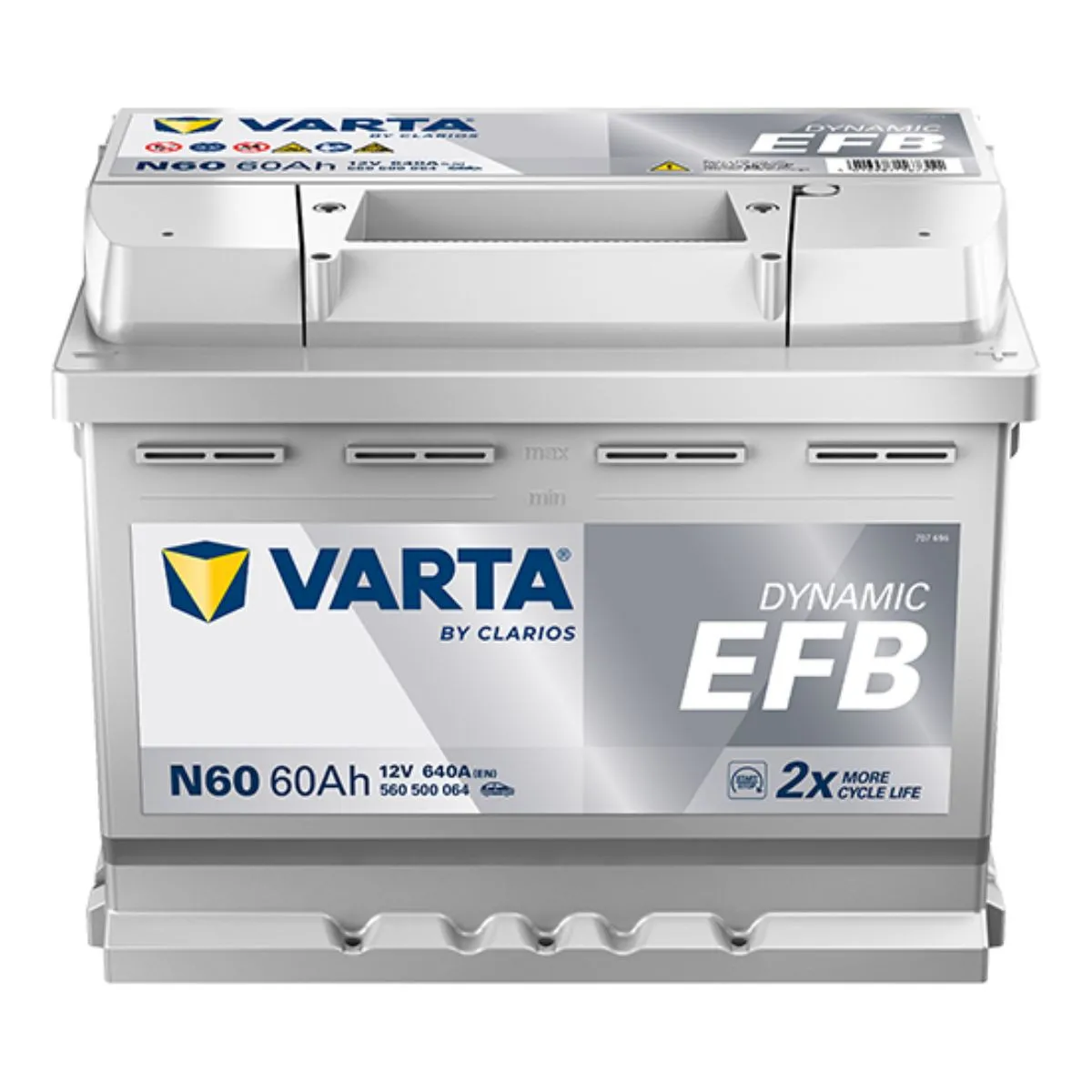 AKUM VARTA DYN EFB START STOP 12V60AH D+ N60 