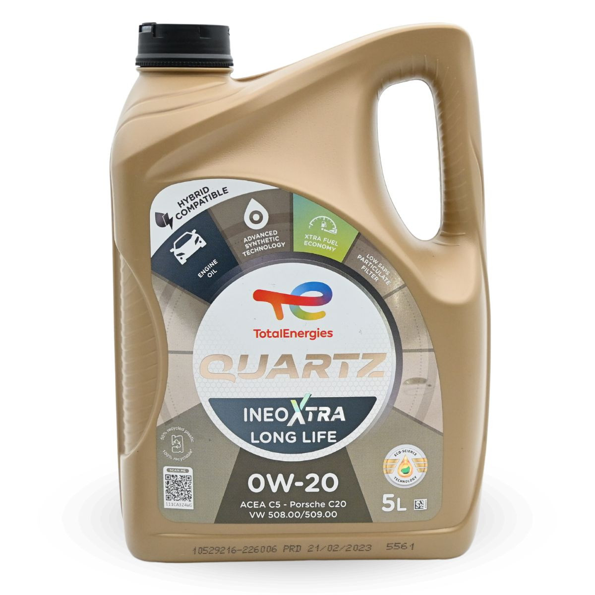 TOTAL QUARTZ INEO XTRA LL 0W20 5/1 