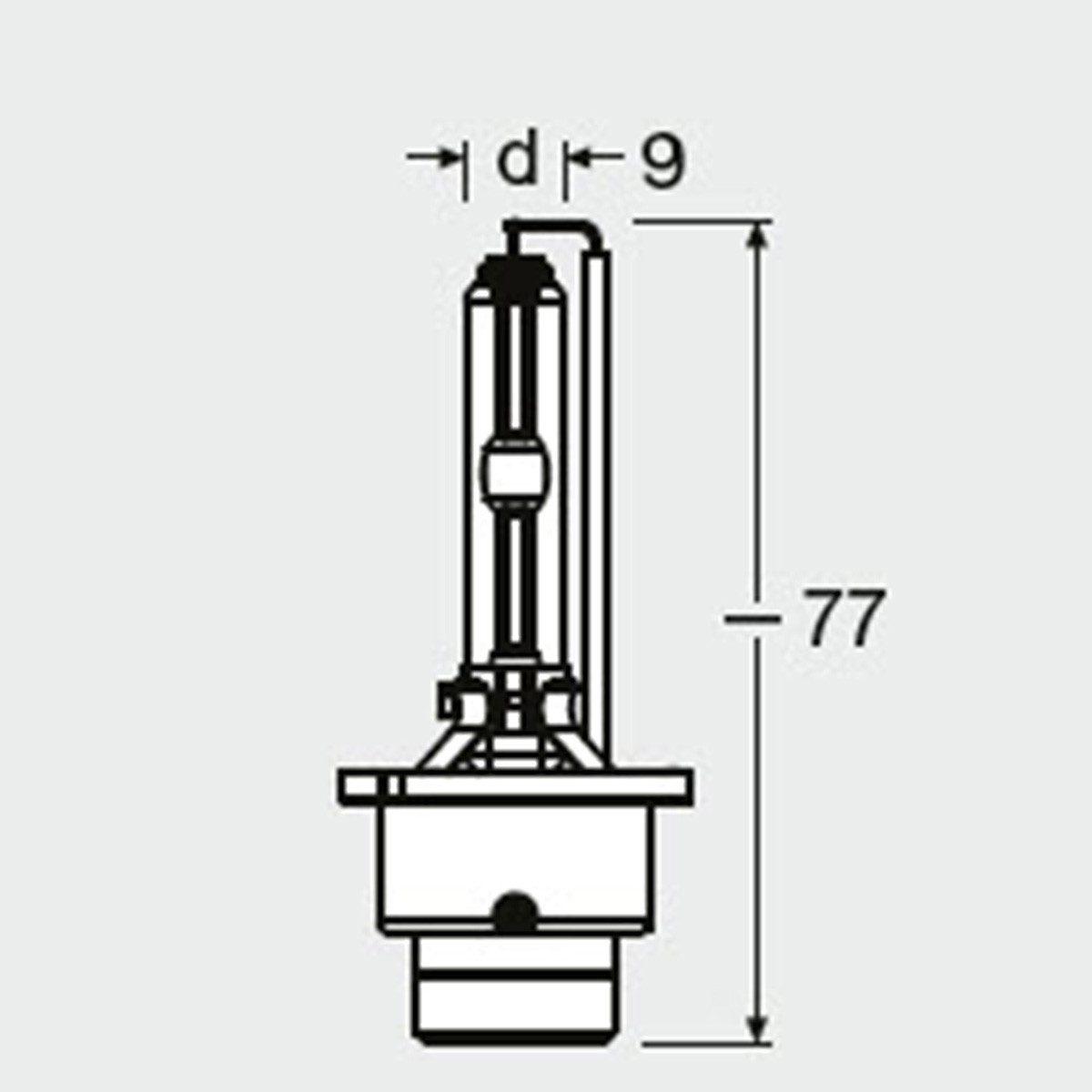SIJAL PAR XENON / D4S 66440CBI-HCB 35W OSRAM 