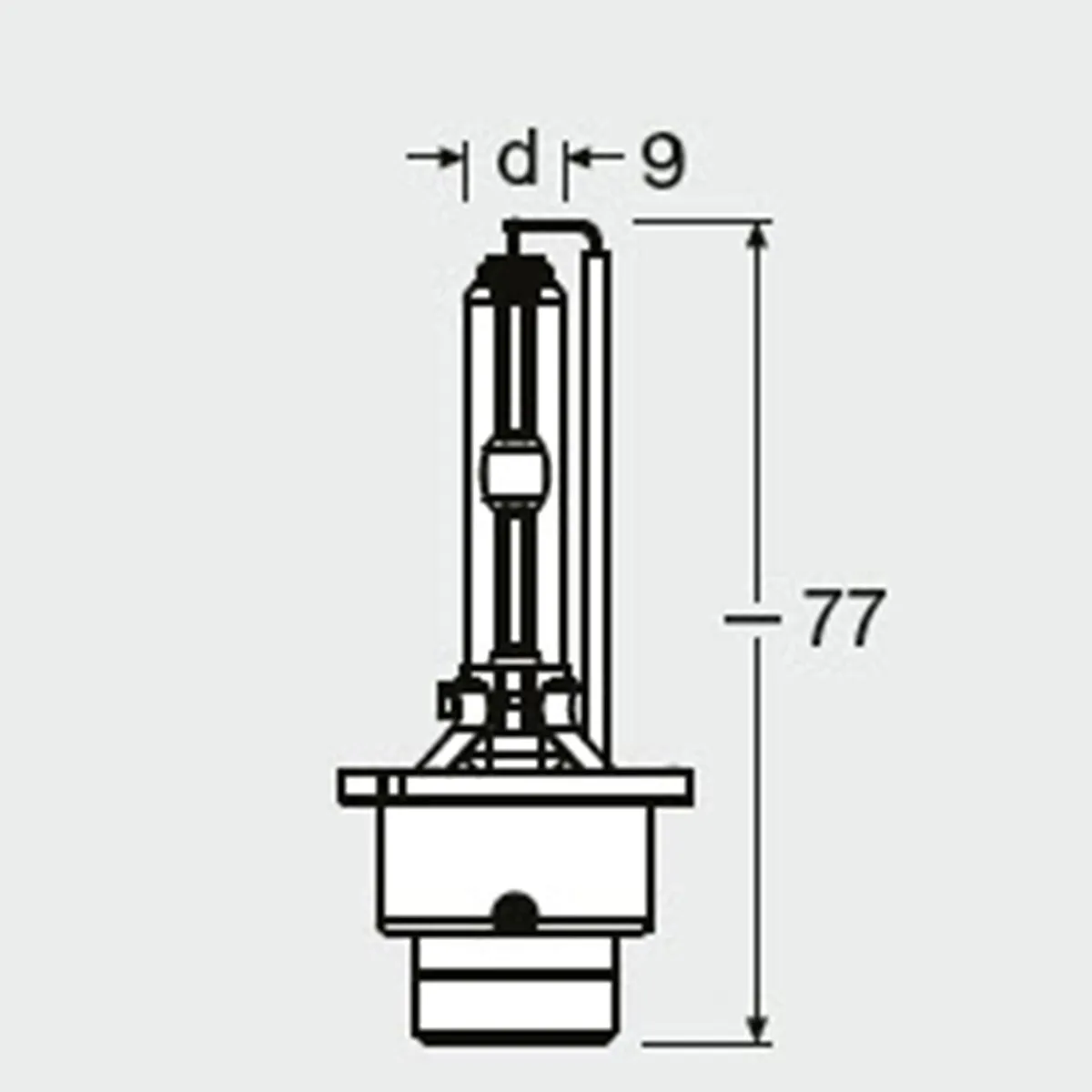 SIJAL PAR XENON / D4S 66440CBI-HCB 35W OSRAM 