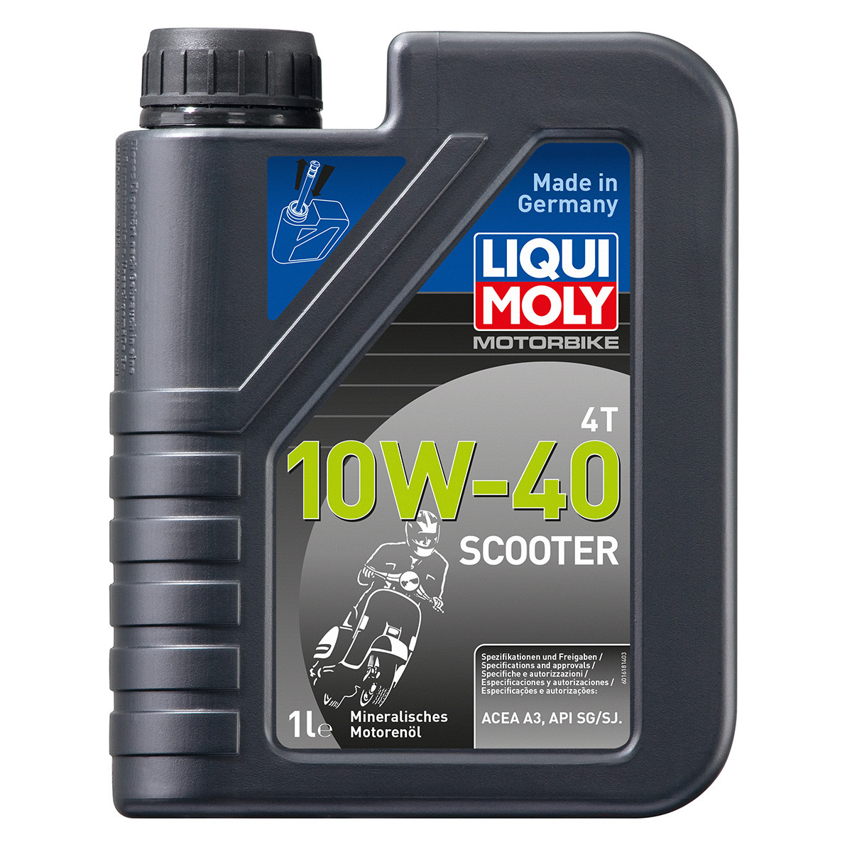 MOTORBIKE 4T SCOOTER 10W40 1/1 L.MOLY 