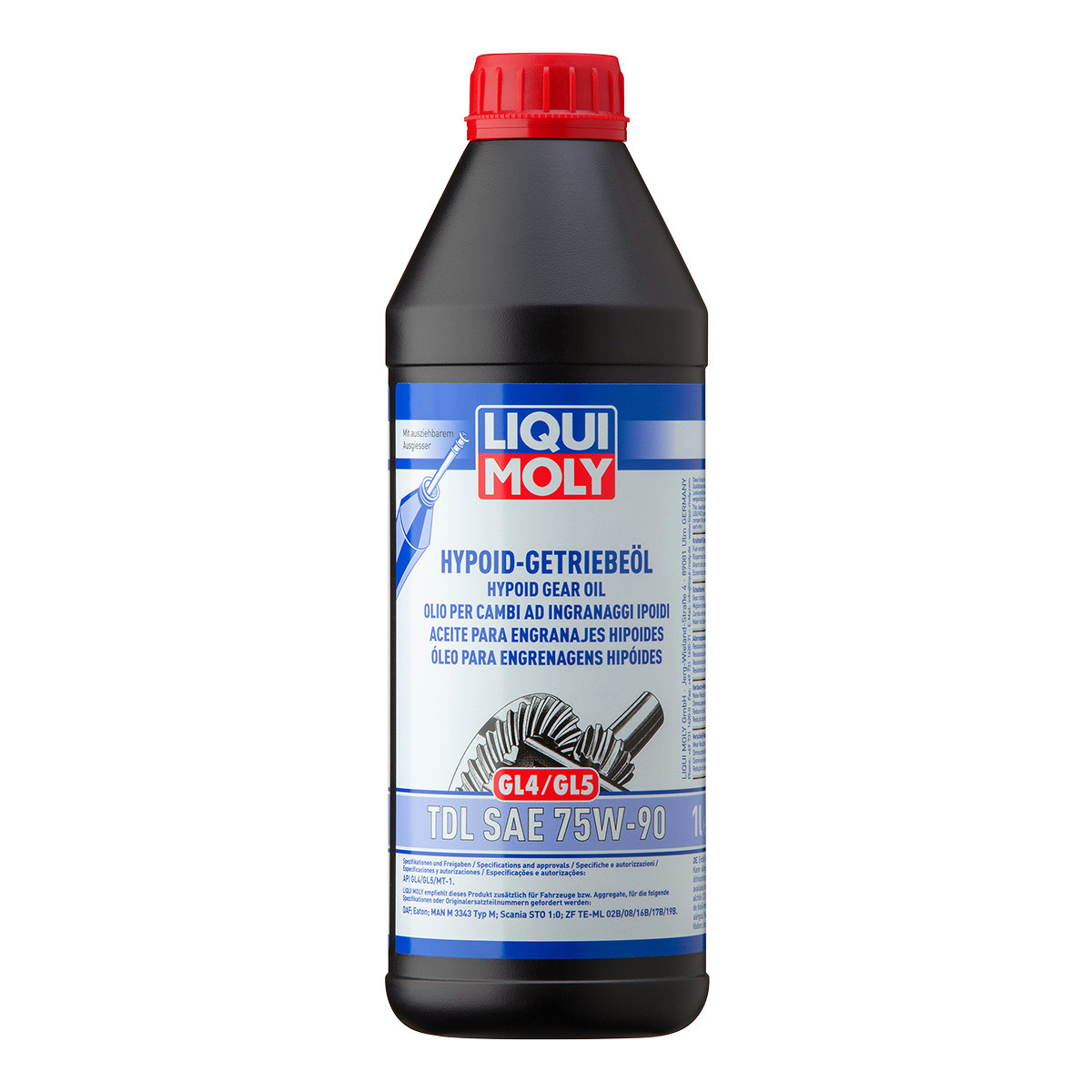ULJE ZA MENJ GL4+ ( GL5 ) 1414=21354 SAE 75W90 1/1 L.MOLY 