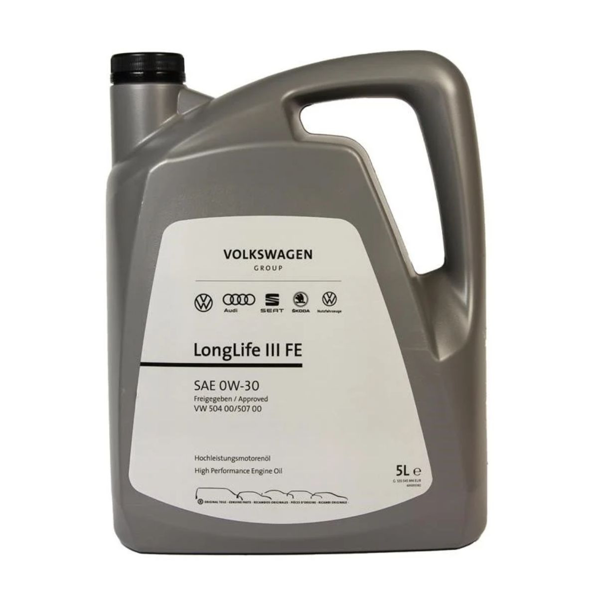 VW ULJE LONGLIFE III FE 0W30 5/1 504.00 / 507.00 