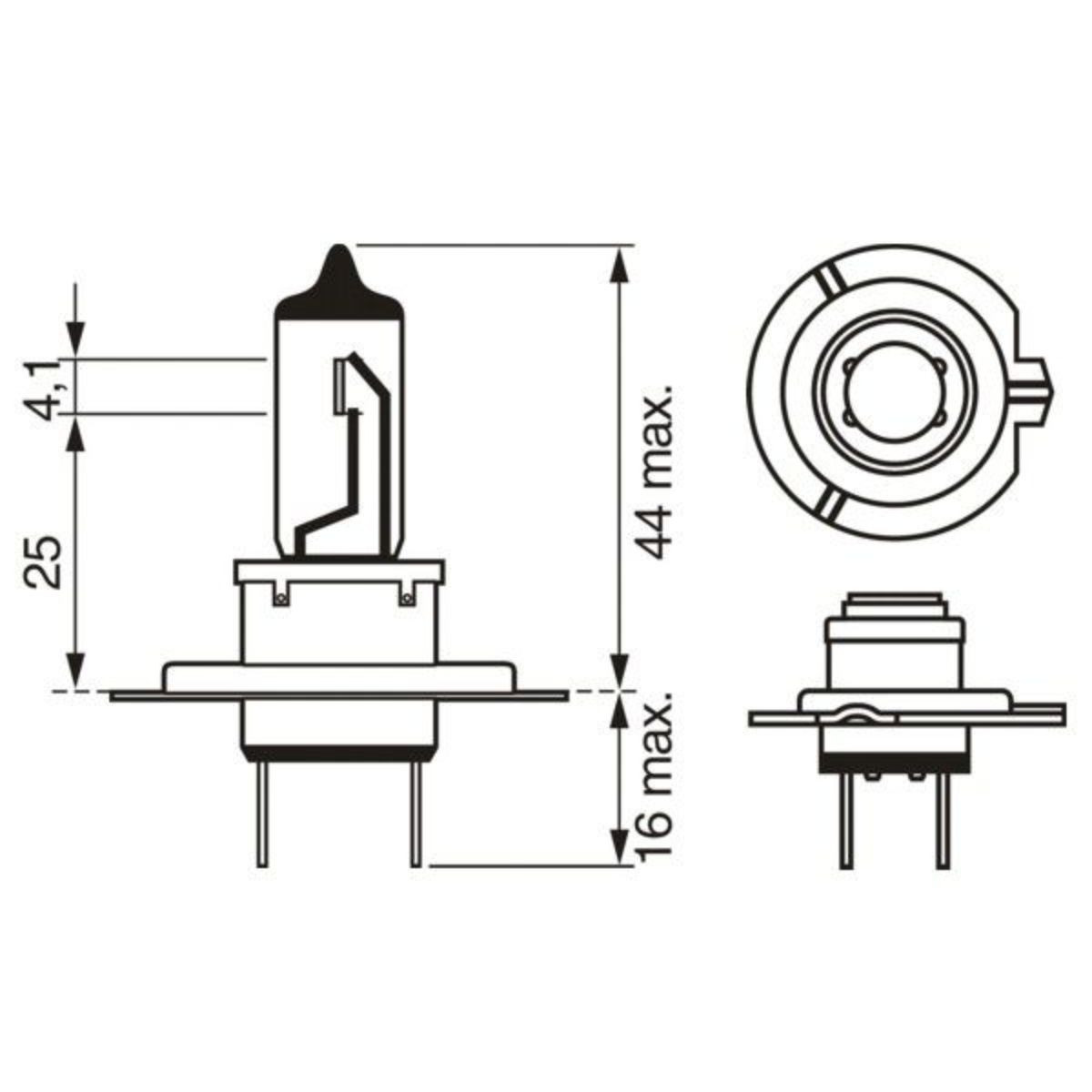SIJAL 24/ H7 24V 1987302471 ( ) BOSCH 