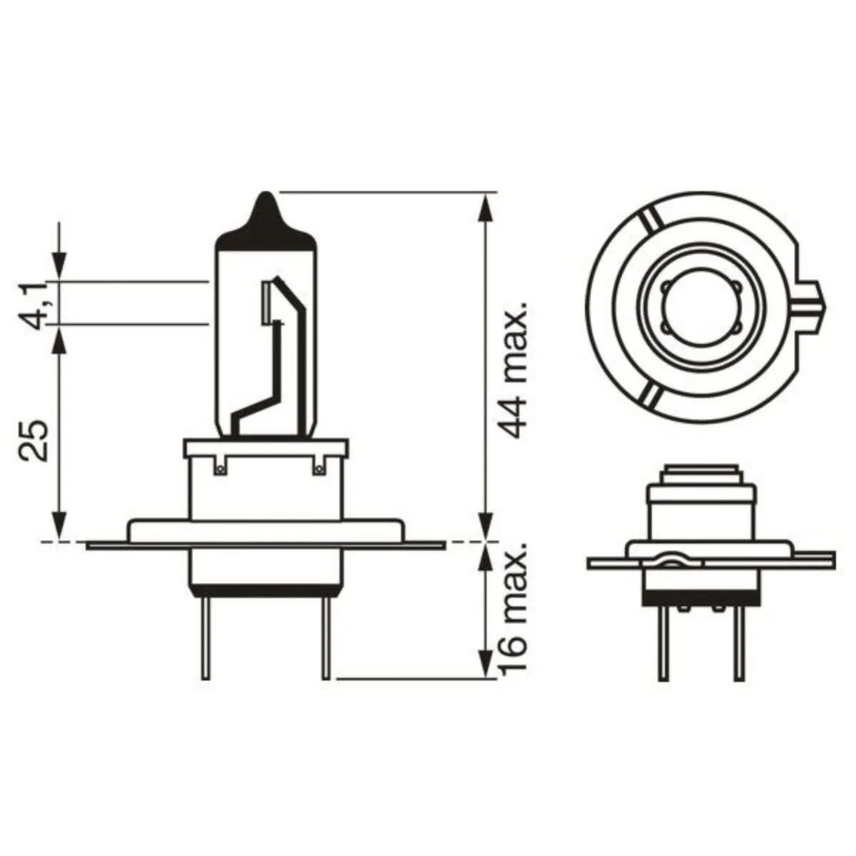 SIJAL 24/ H7 24V 1987302471 ( ) BOSCH 